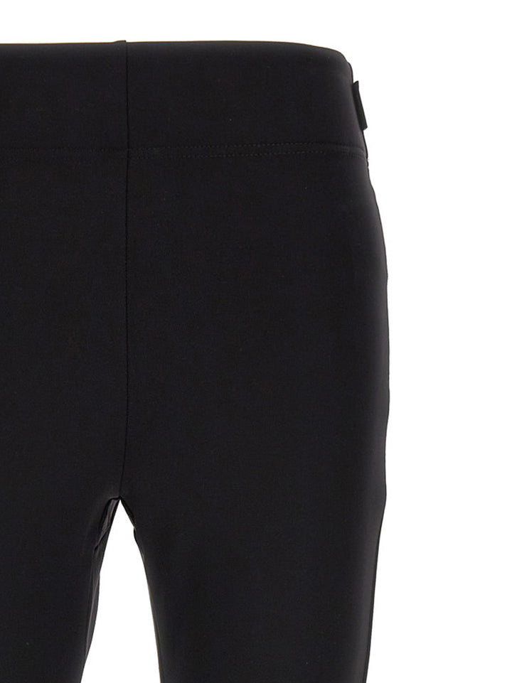 Logo Tech Leggings Nero