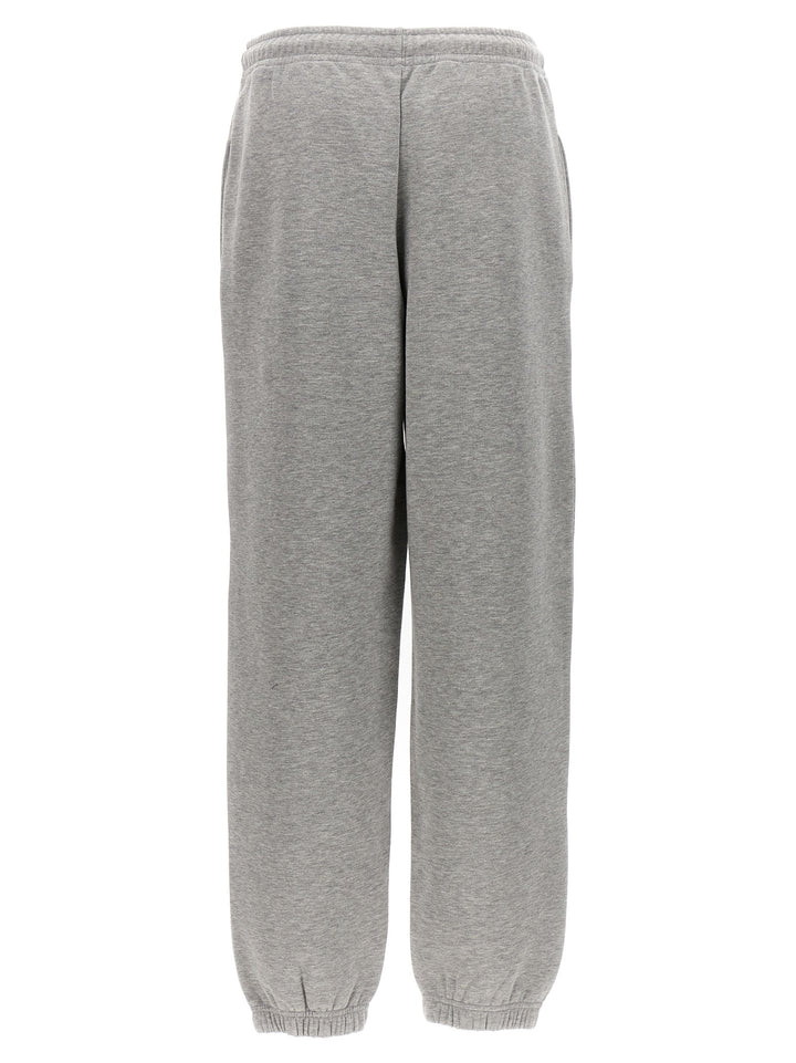 Lurex Joggers Pantaloni Grigio