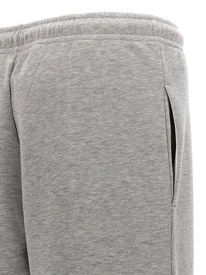 Lurex Joggers Pantaloni Grigio