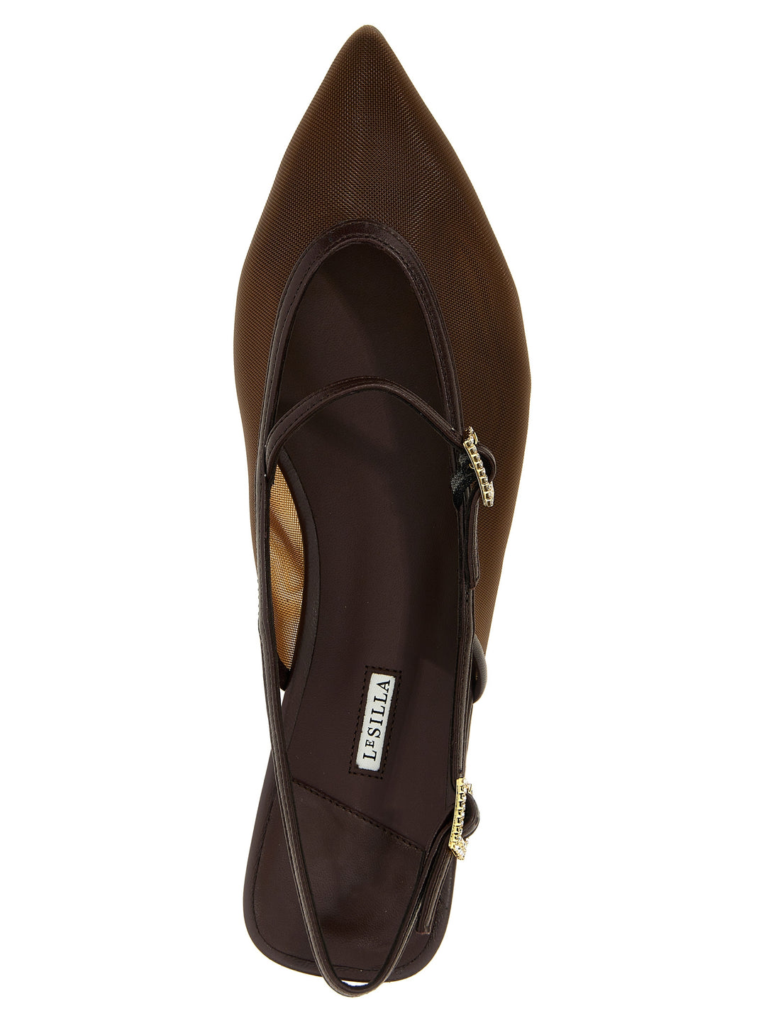 Morgana Flat Shoes Marrone