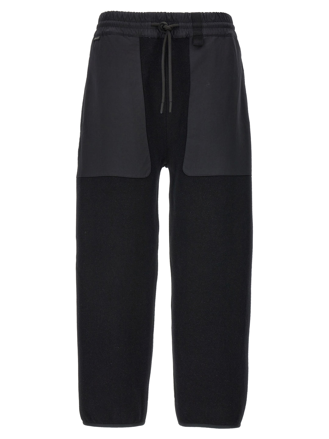 Cotton Joggers Pantaloni Nero