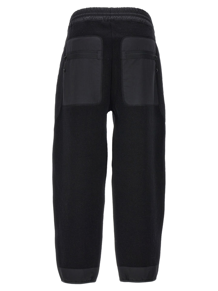 Cotton Joggers Pantaloni Nero