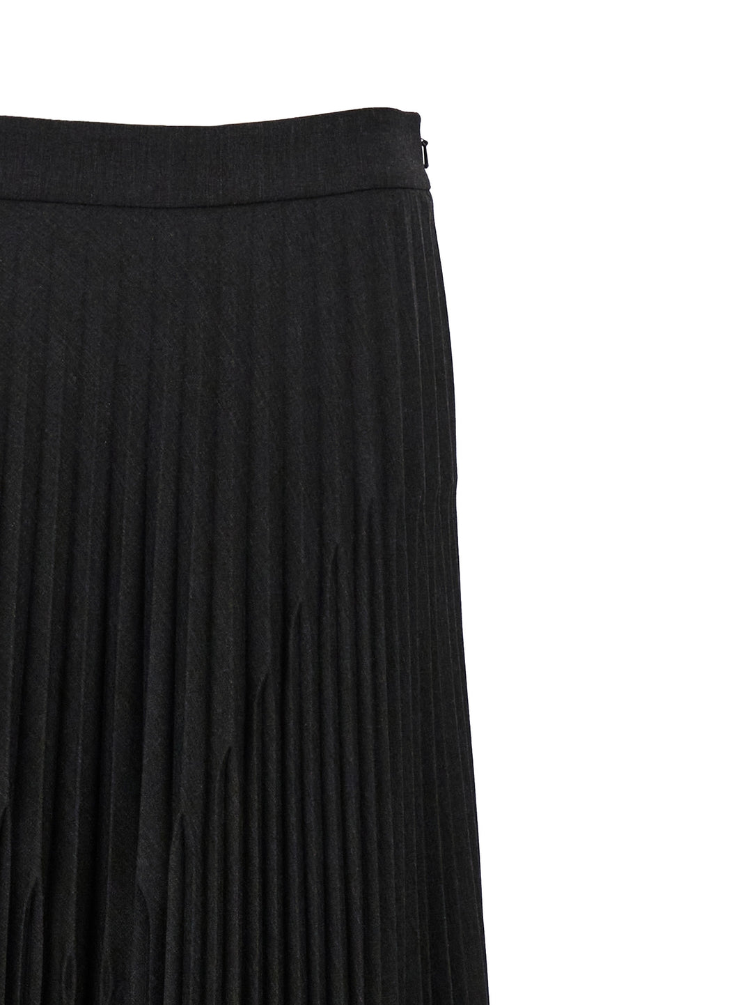 Pleated Skirt Gonne Grigio