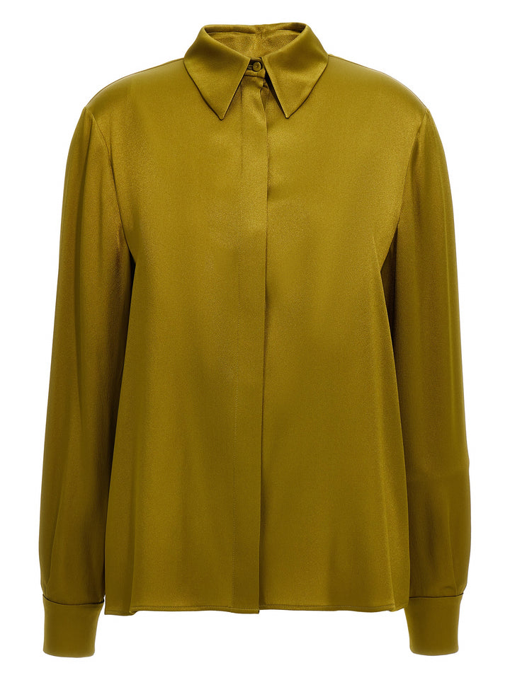 Draped Shirt Camicie Verde