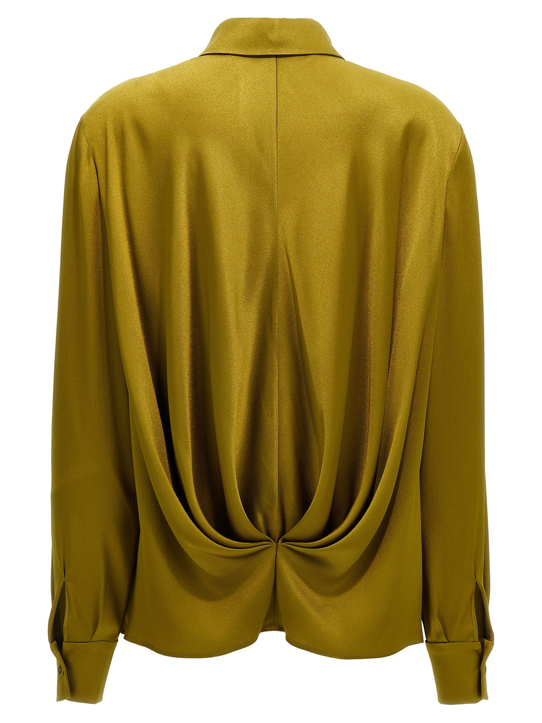 Draped Shirt Camicie Verde