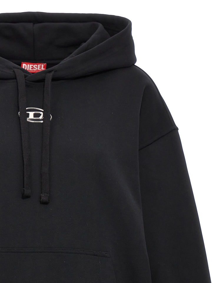 Macs Hood Hoodie Felpe Nero