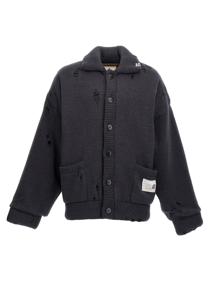 Padded Cardigan Maglioni Nero