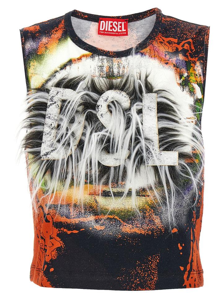 T-Grafite Top Multicolor