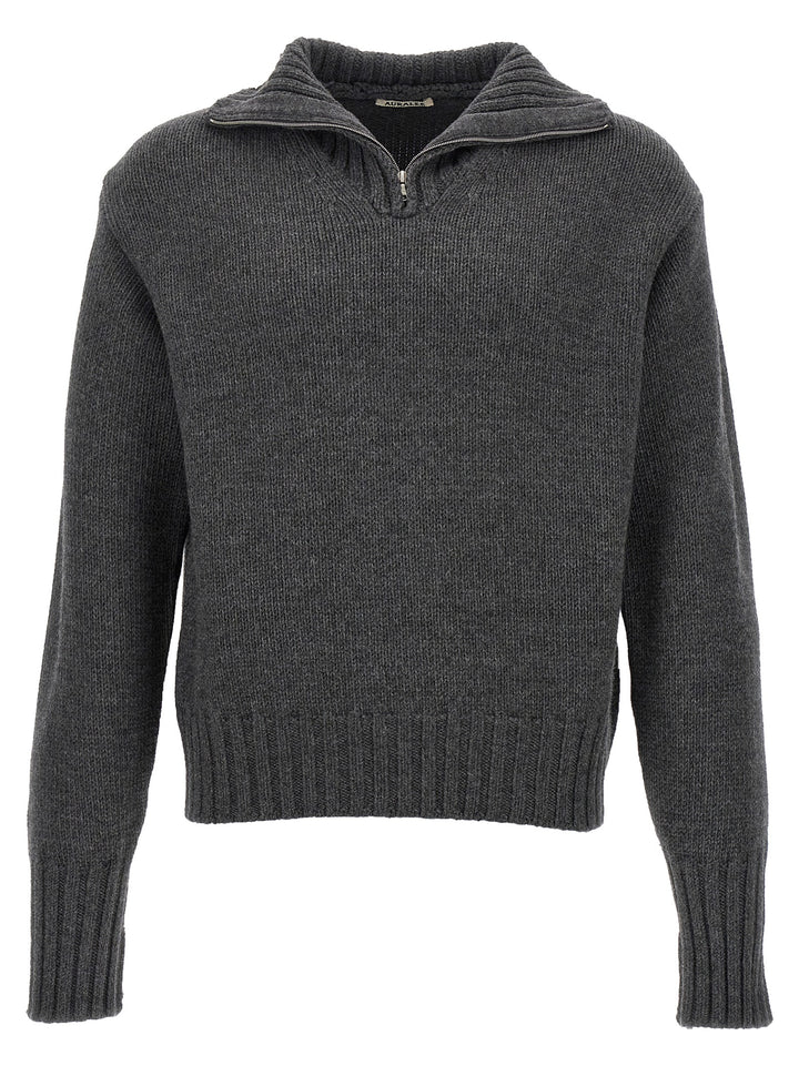 Half Zip Sweater Maglioni Grigio