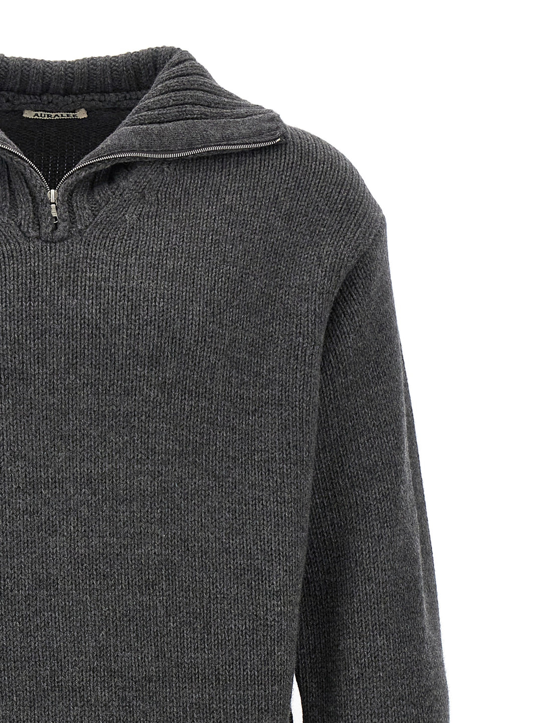 Half Zip Sweater Maglioni Grigio