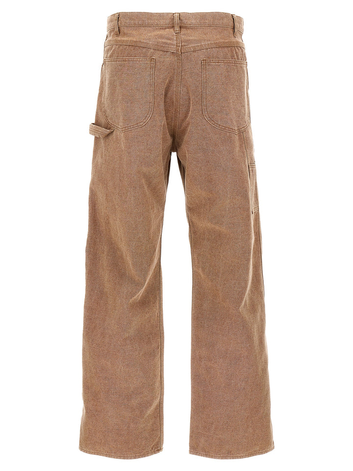 Canvas Pantaloni Marrone