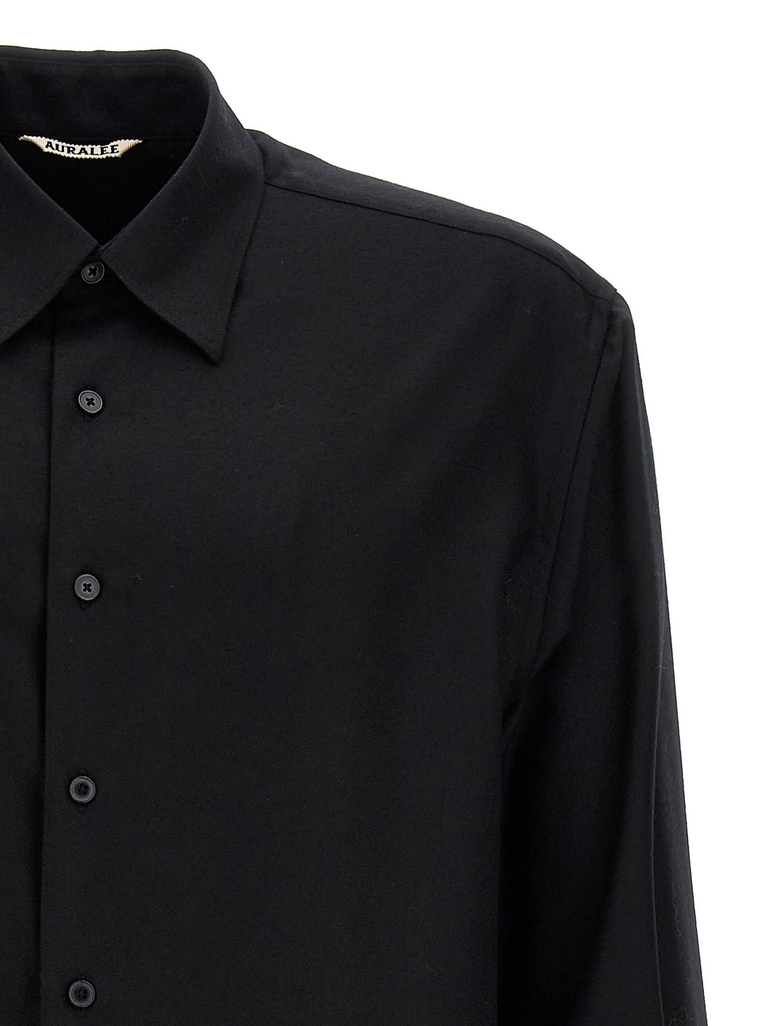 Wool Shirt Camicie Nero