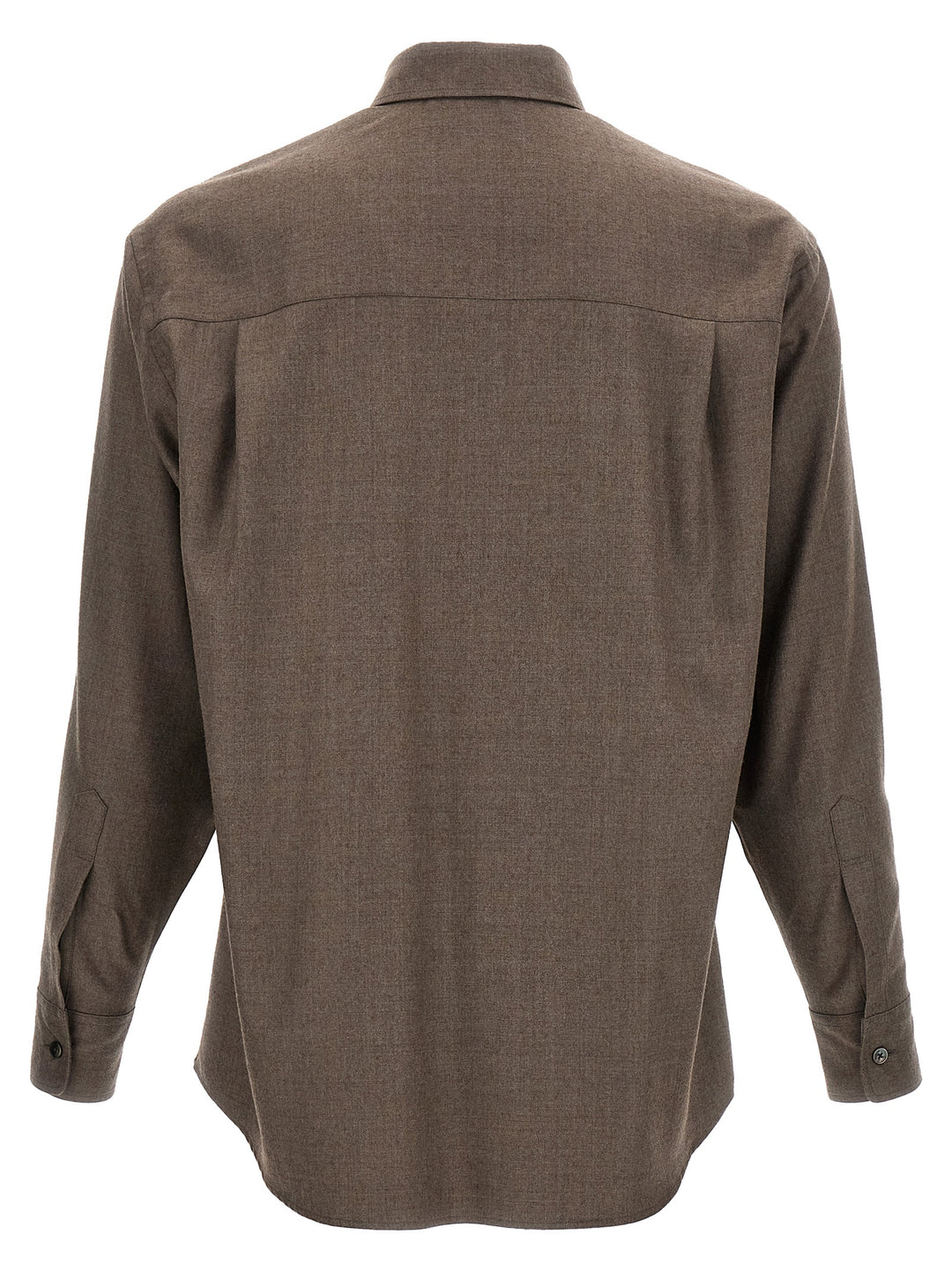 Wool Shirt Camicie Marrone