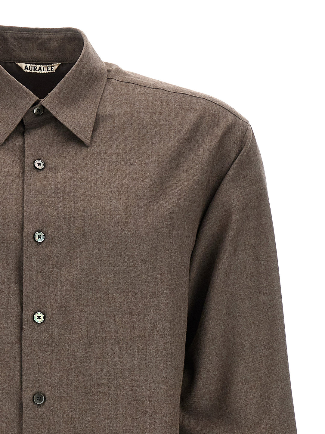 Wool Shirt Camicie Marrone