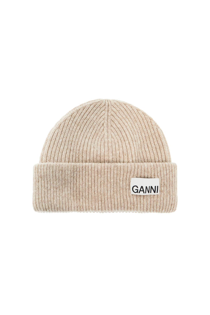 Cappello Beanie Con Etichetta Logo