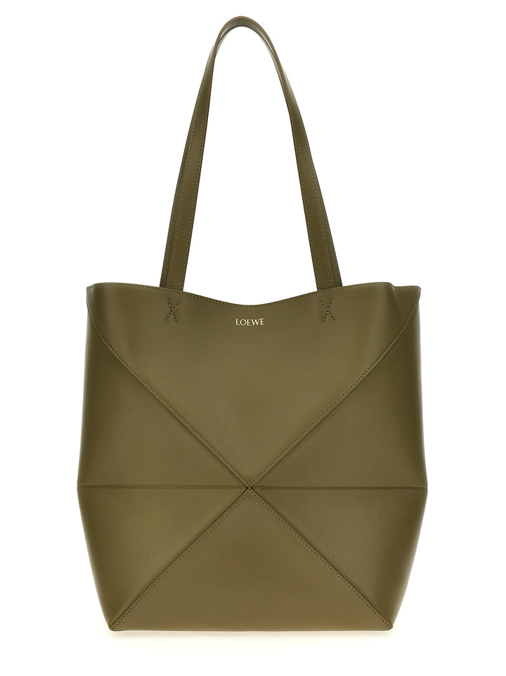 Puzzle Fold Tote Verde