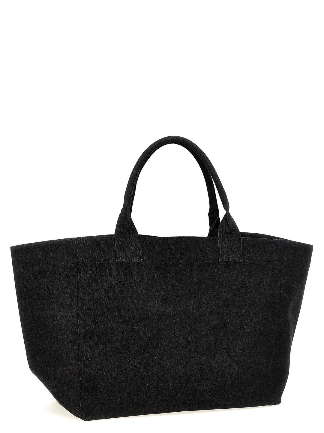 Xxl Denim Tote Nero