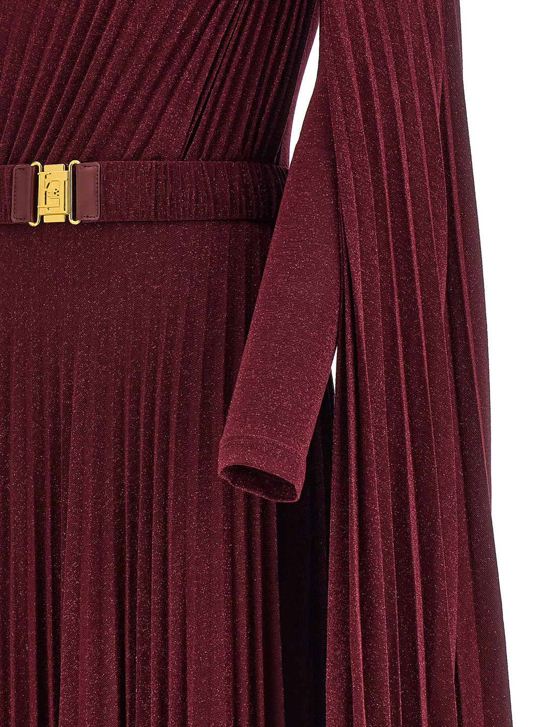 One-Shoulder Dress Abiti Bordeaux