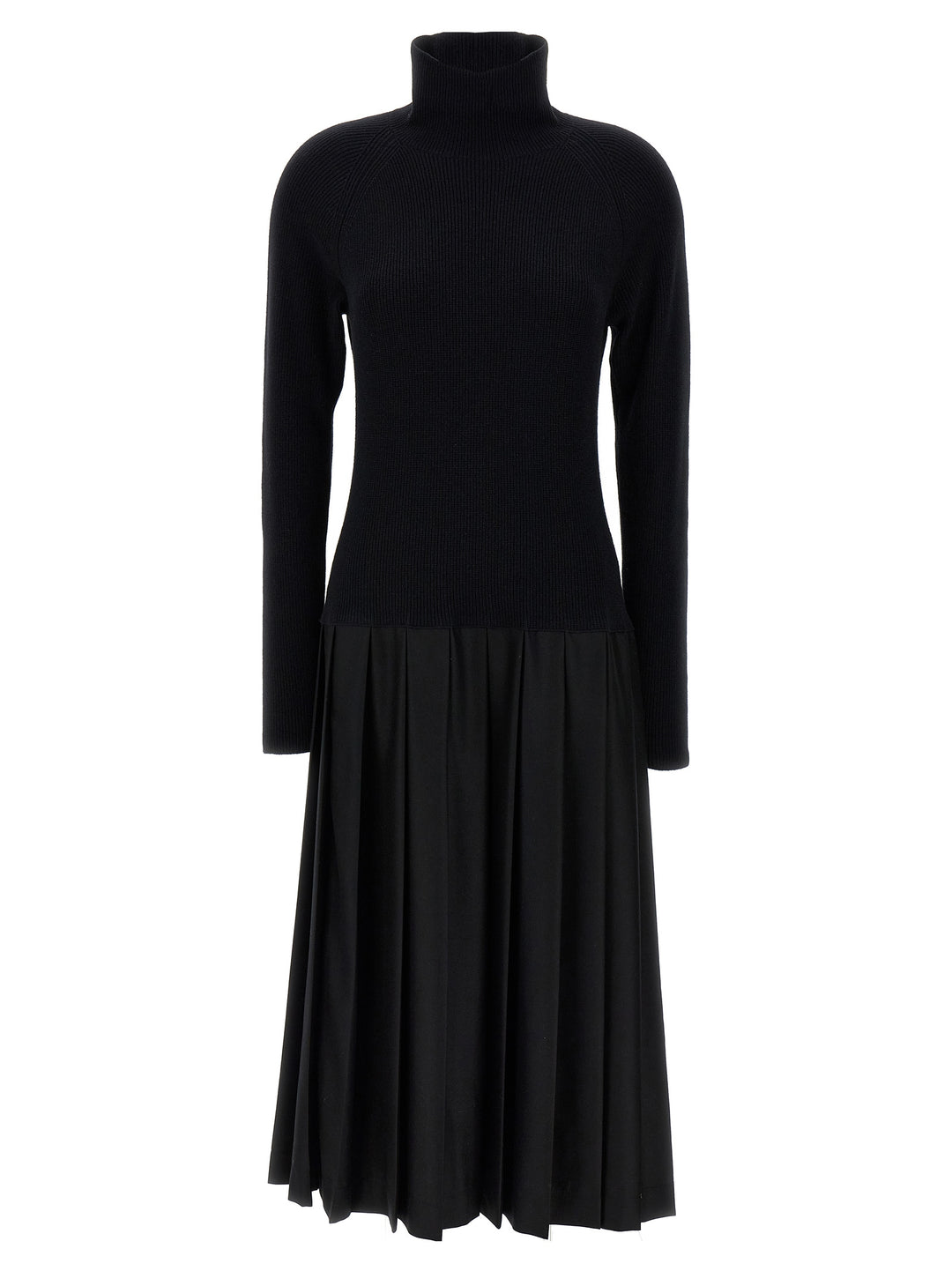 Pleated Skirt Dress Abiti Nero