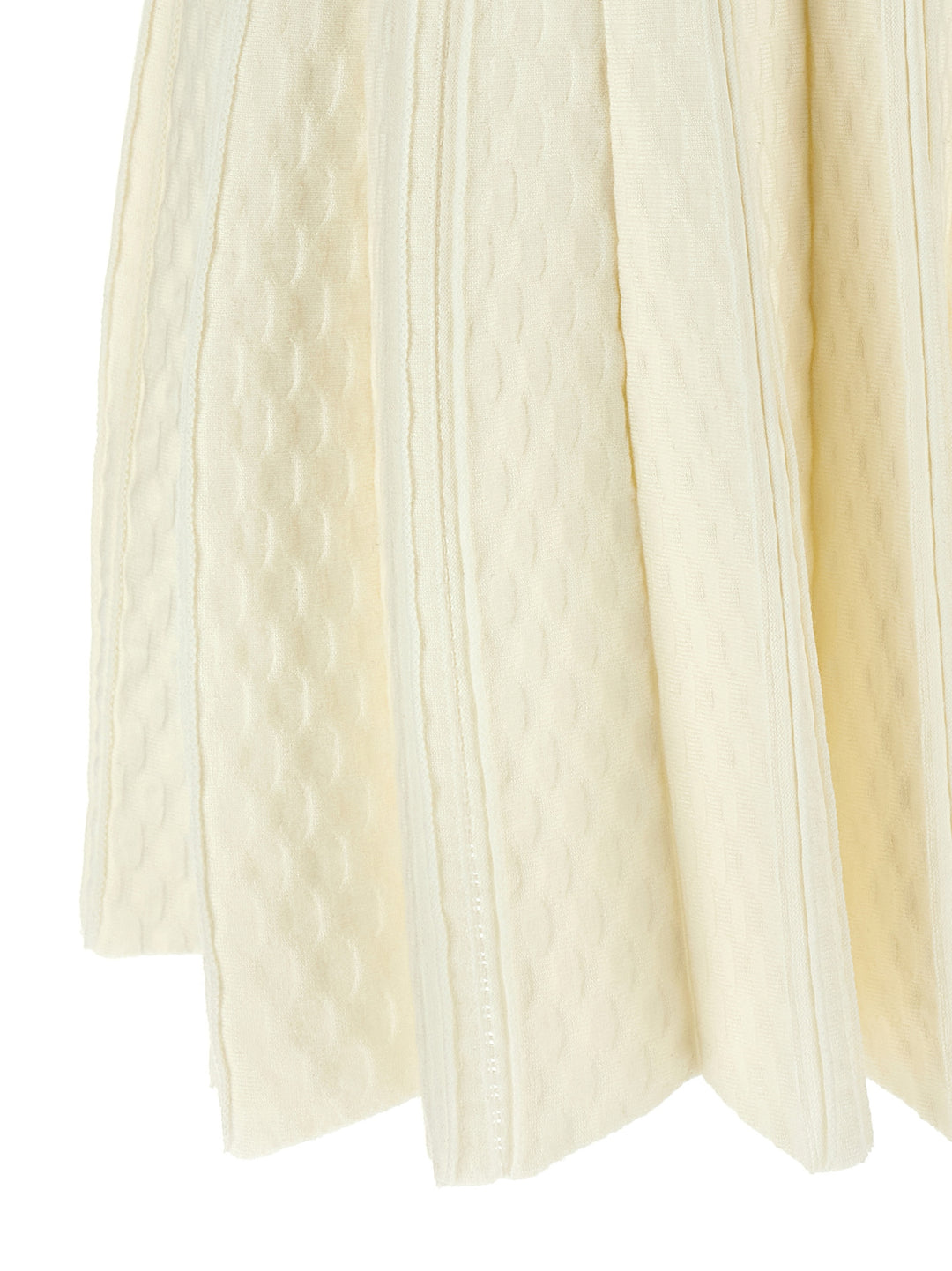 Knitted Dress Abiti Bianco