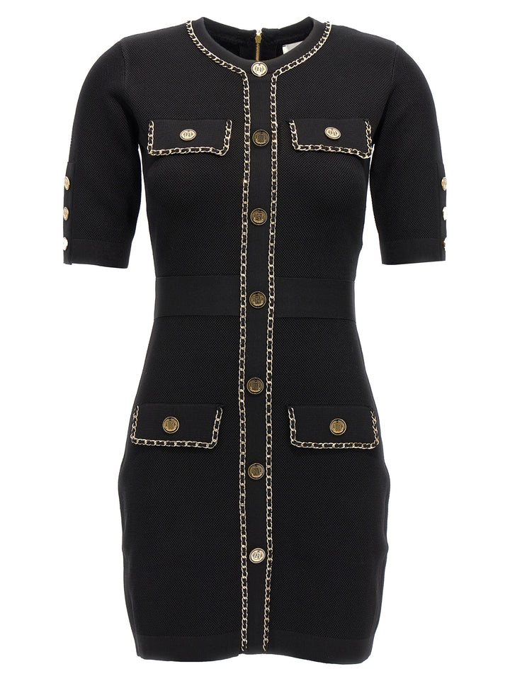 Chain Detail Dress Abiti Nero