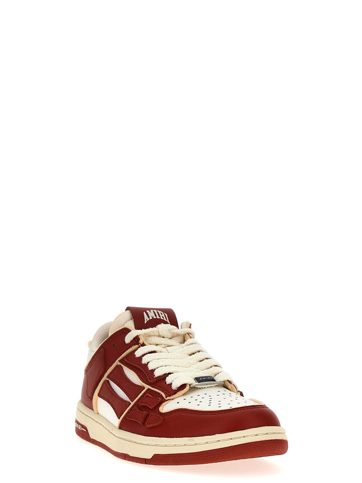 Collegiate Skel Top Low Sneakers Rosso