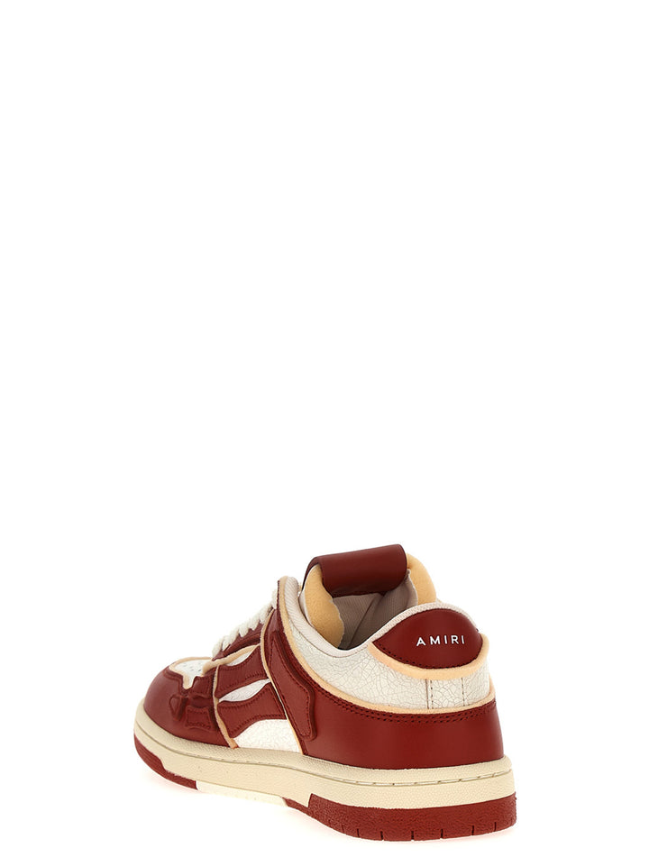 Collegiate Skel Top Low Sneakers Rosso