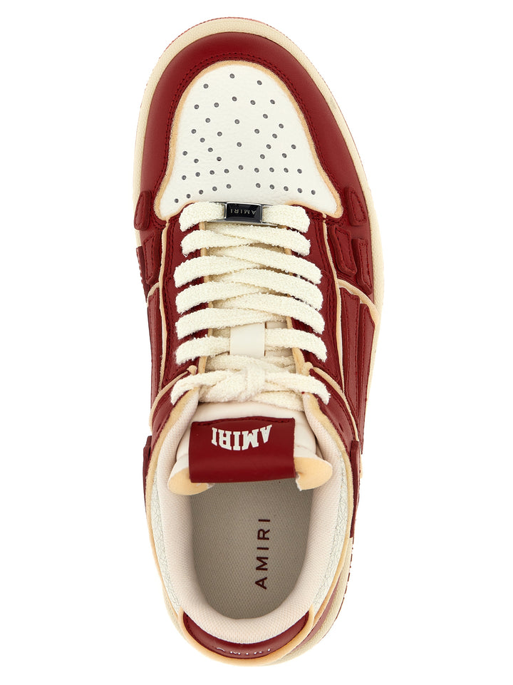 Collegiate Skel Top Low Sneakers Rosso