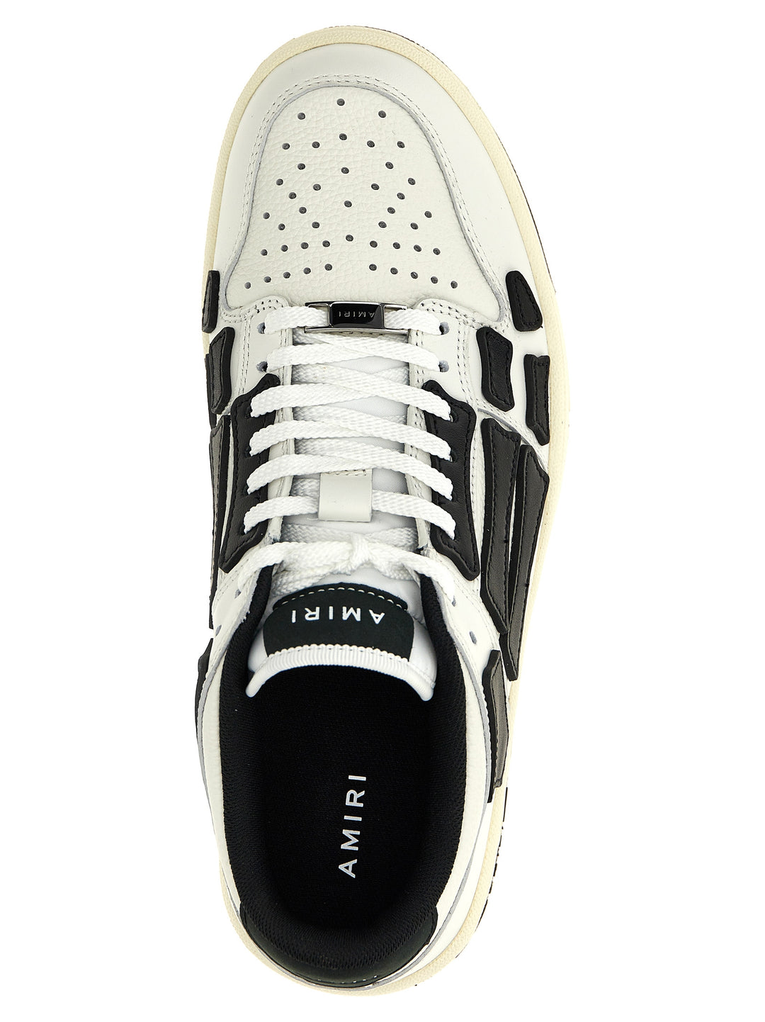 Skel Top Low Sneakers Bianco/Nero