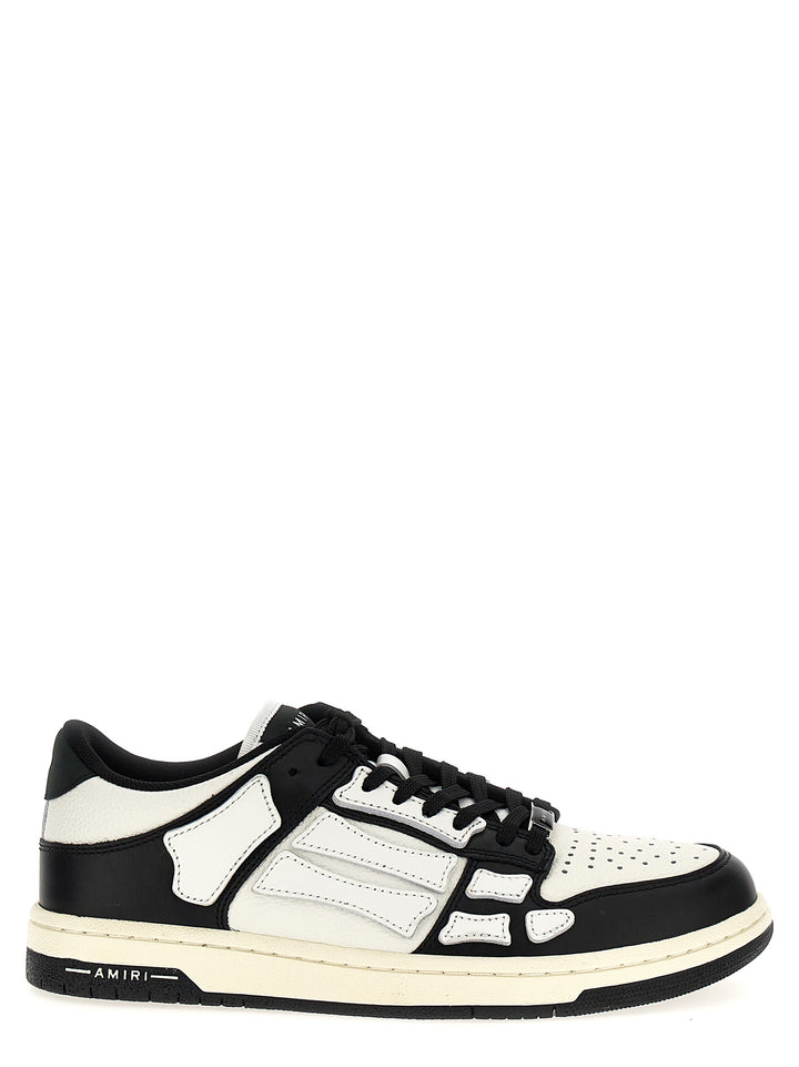 Skel Top Low Sneakers Bianco/Nero