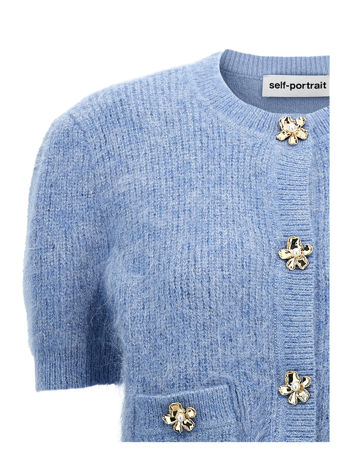 Blue Soft Knit Maglioni Celeste