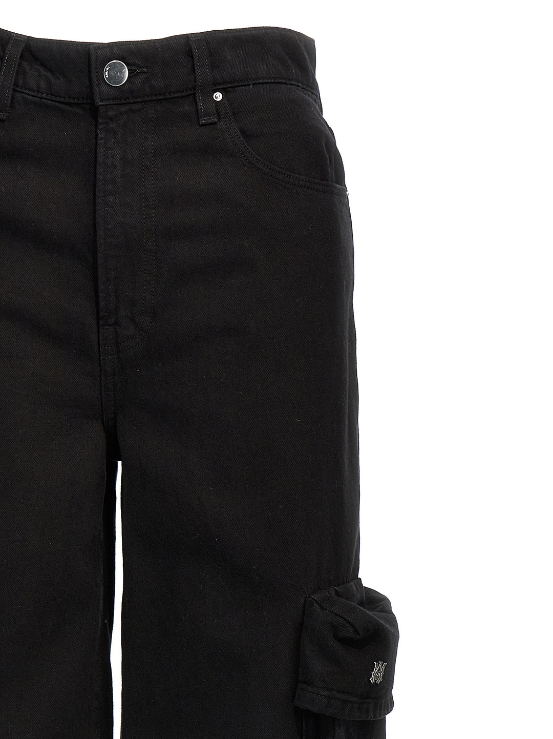 Baggy Cargo Jeans Nero