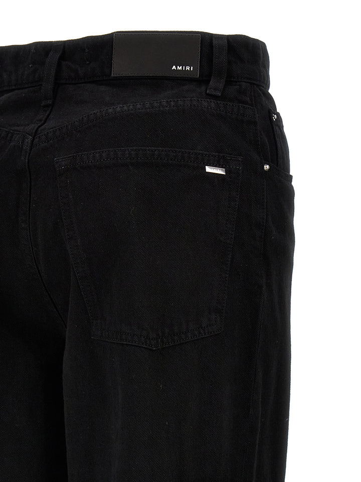 Baggy Cargo Jeans Nero