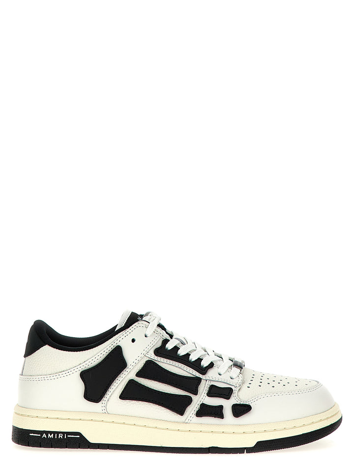 Skel Top Low Sneakers Bianco/Nero