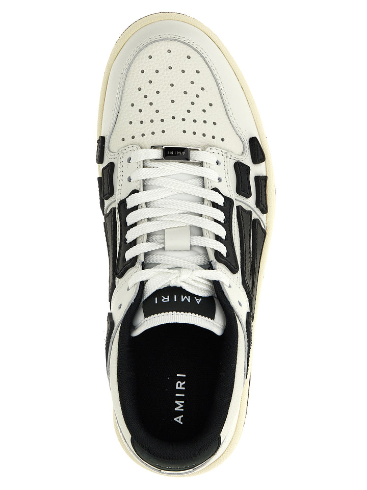 Skel Top Low Sneakers Bianco/Nero