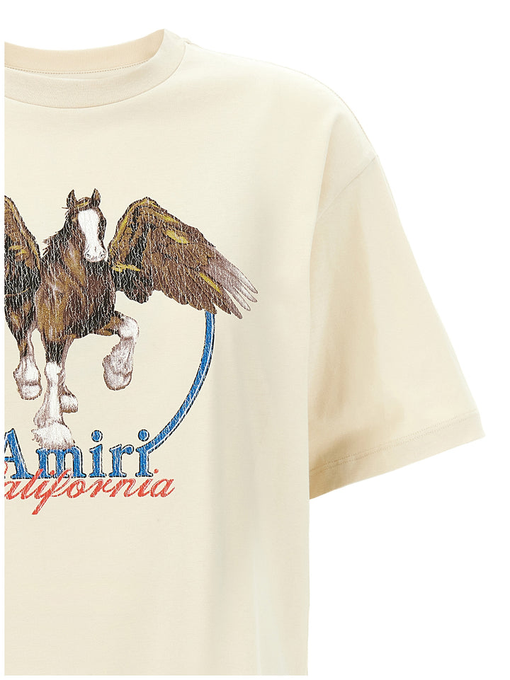 Pegasus T Shirt Beige