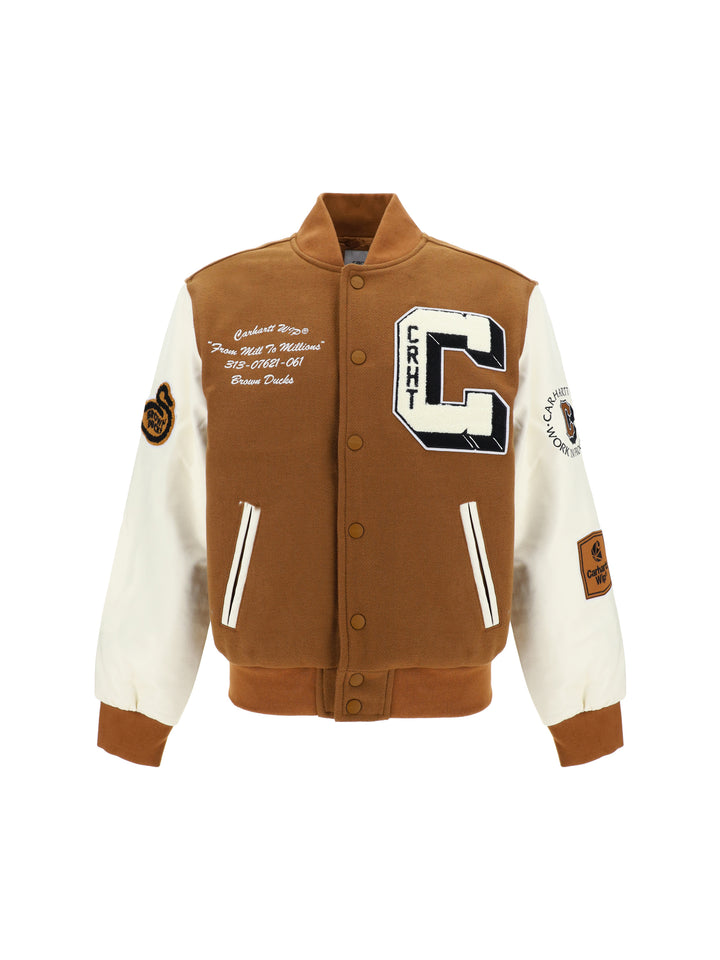 Giacca Varsity Brown Ducks