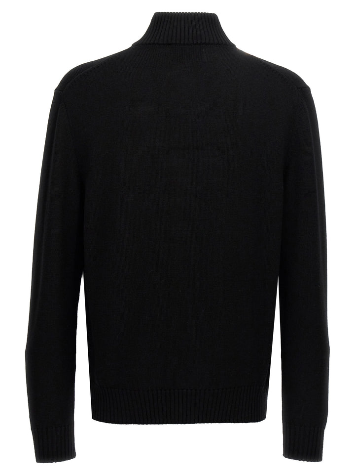 Merino Cardigan Maglioni Nero