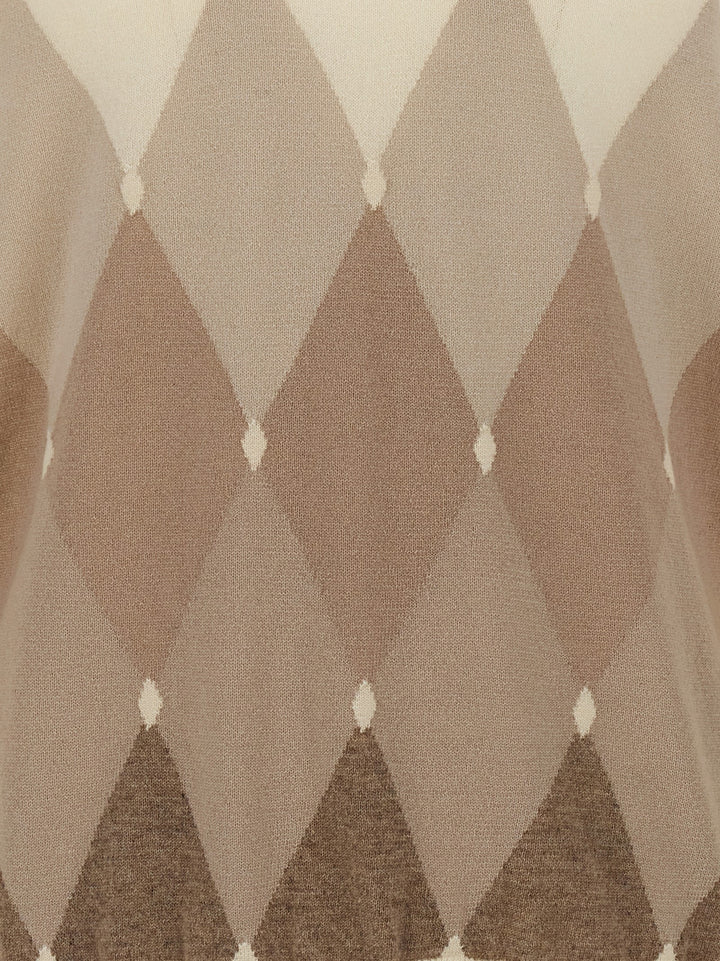 Argyle Maglioni Bianco