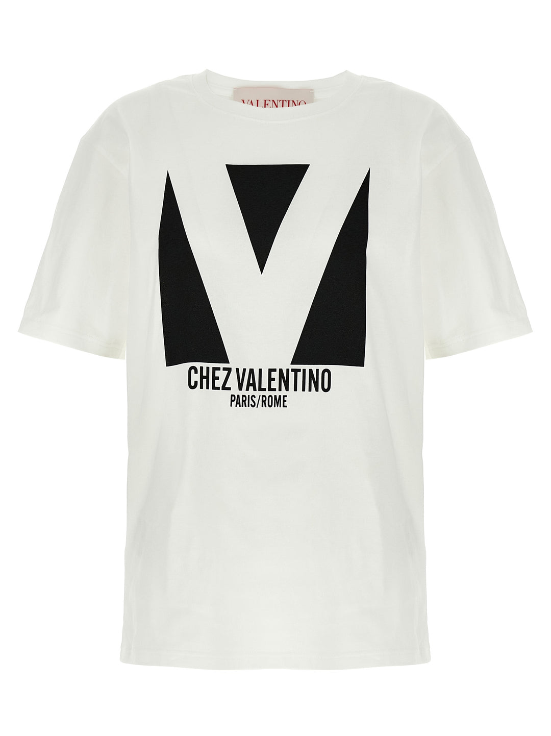 Chez Valentino T Shirt Bianco