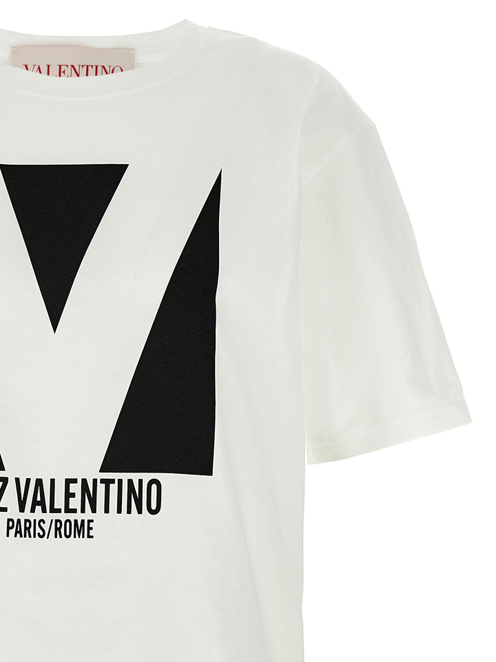 Chez Valentino T Shirt Bianco