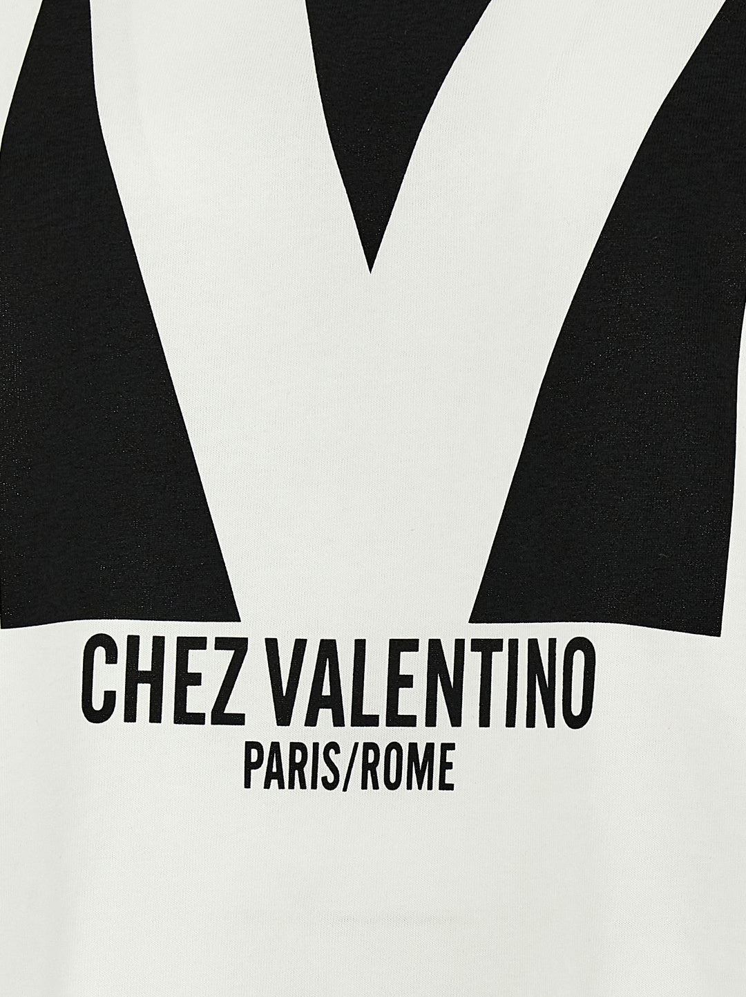 Chez Valentino T Shirt Bianco