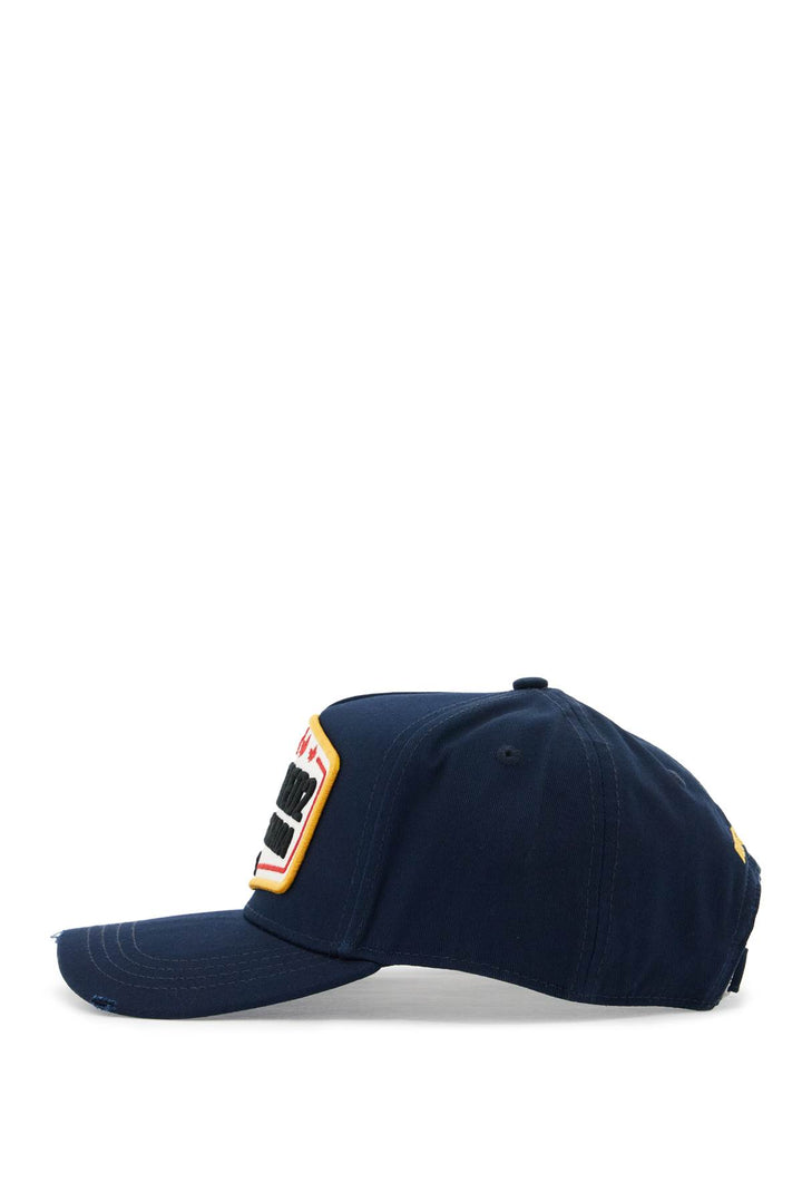 Cappello Baseball Con Patch Logo