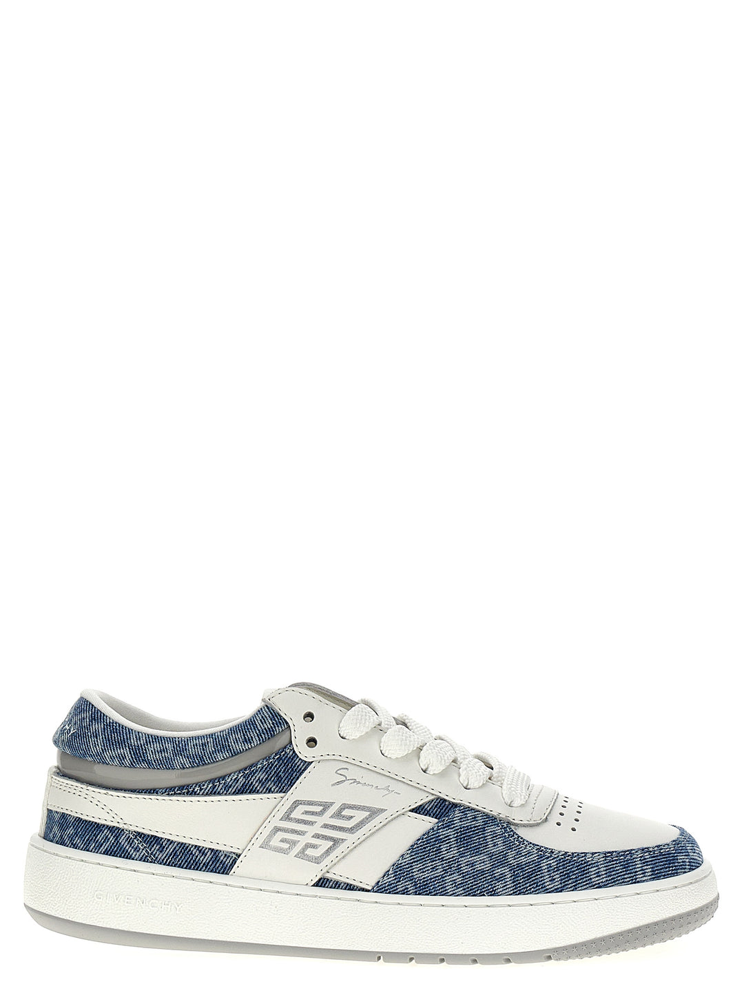 Lace Up Sneakers Blu