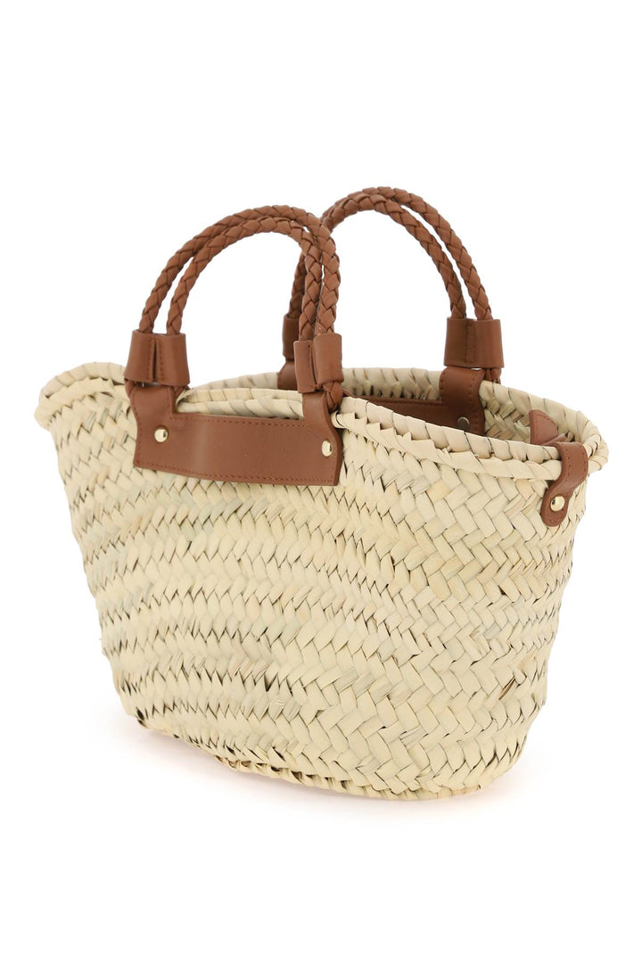 Borsa Panier In Raffia