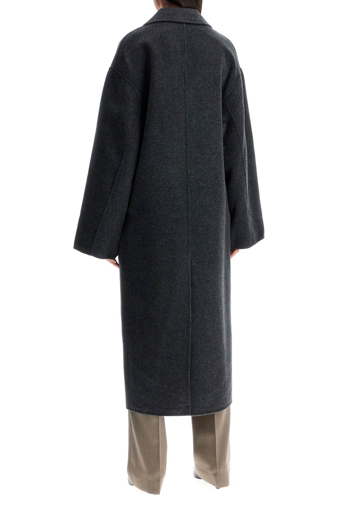 Cappotto Lungo In Lana E Cashmere 'Borneo'