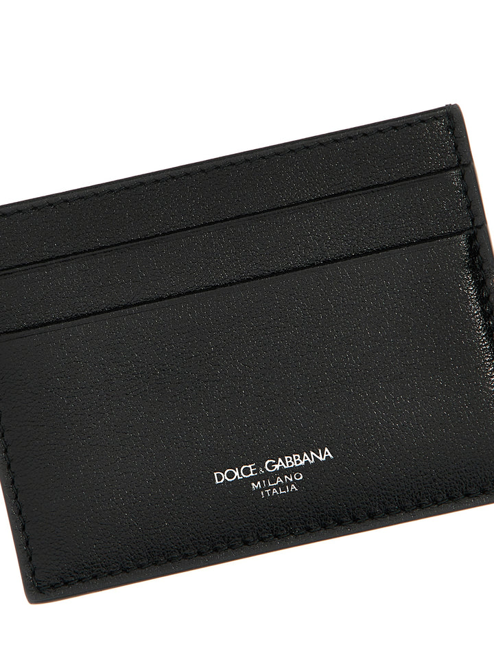 Logo Card Holder Portafogli Nero