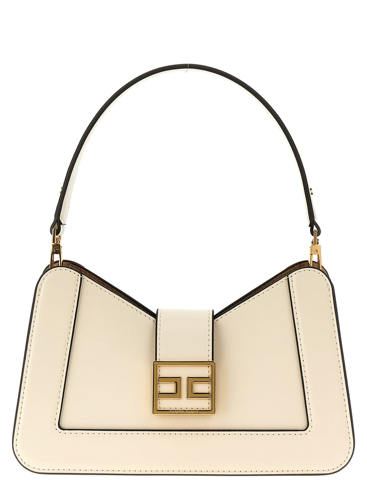 Logo Shoulder Bag Borse A Spalla Bianco