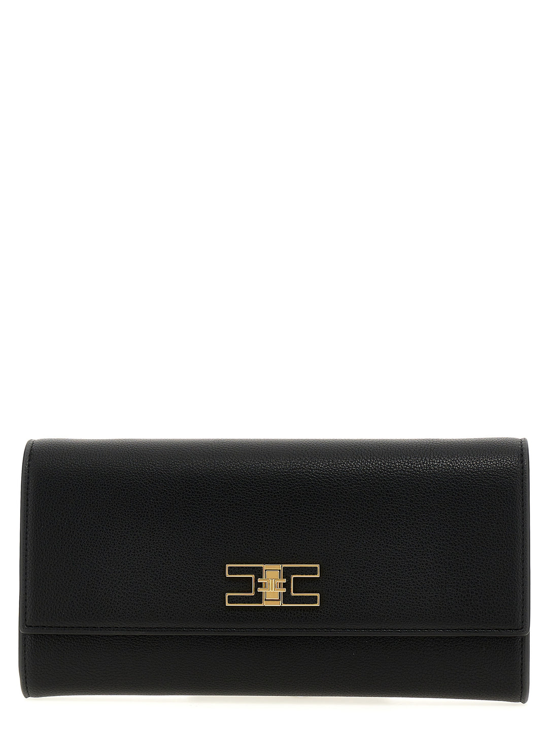 Logo  Bag Clutch Nero