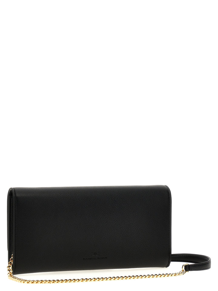 Logo  Bag Clutch Nero